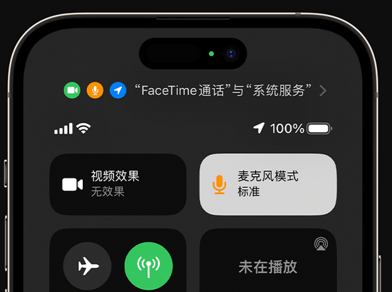 滨州苹果授权维修网点分享iPhone在通话时让你的声音更清晰 