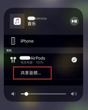 滨州苹果14音频维修点分享iPhone14音频共享设置方法 