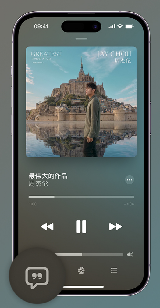 滨州iphone维修分享如何在iPhone上使用Apple Music全新唱歌功能 