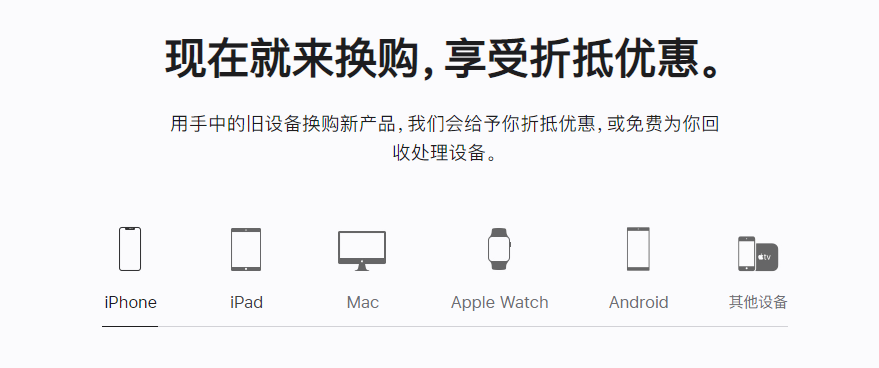 滨州苹果手机维修分享iPhone以旧换新的去处 