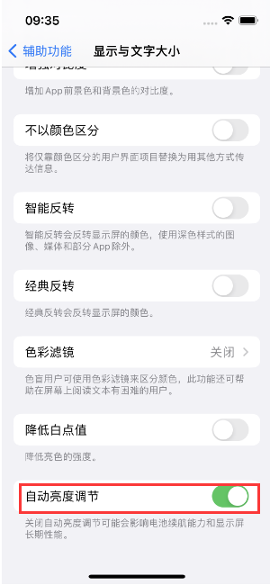 滨州苹果15维修店分享iPhone 15 Pro系列屏幕亮度 