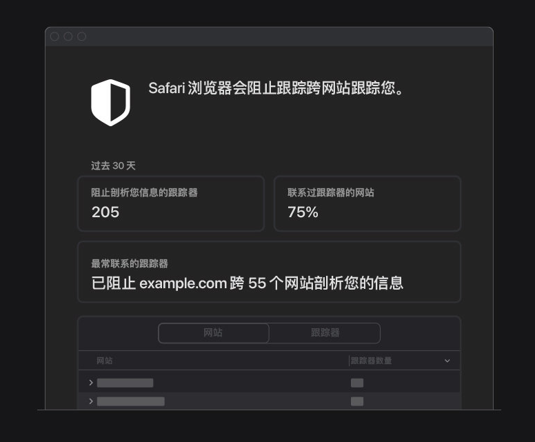 滨州苹果手机维修分享如何在 Safari 浏览器中查看和打开隐私报告 